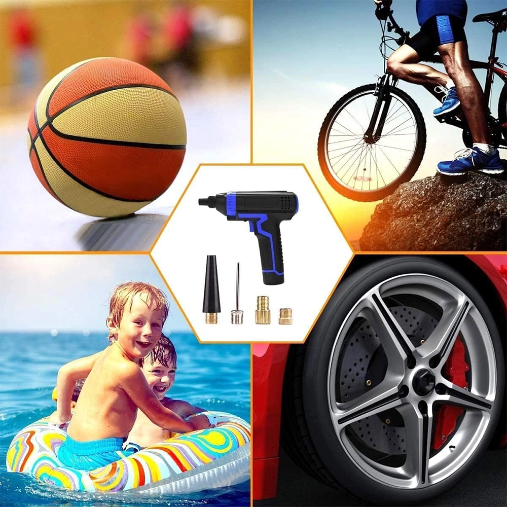منفاخ هواء مسدس ذكي للسيارات والدراجات - قوة وسرعة
