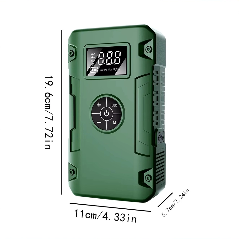 باور بانك و كمبروسر الطواريء GR Man-  6000A -للسيارات