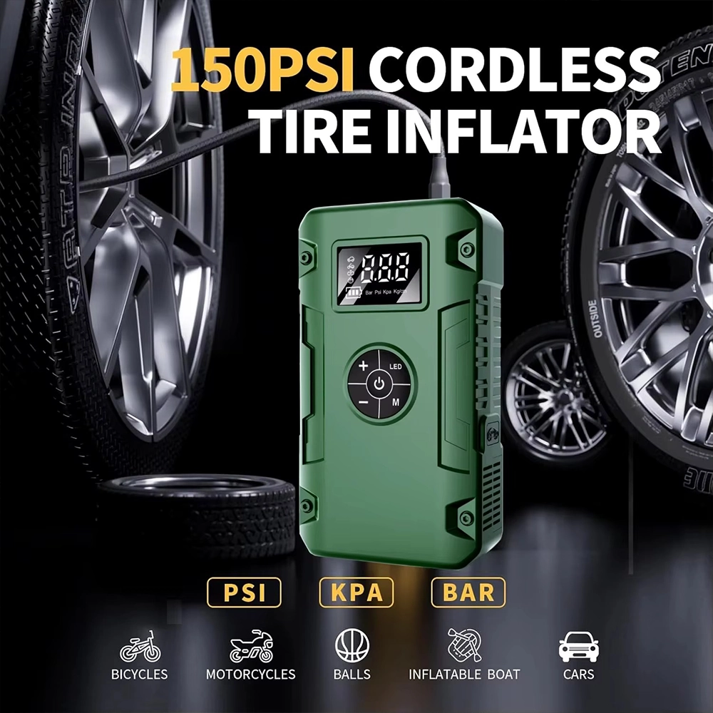 باور بانك و كمبروسر الطواريء GR Man-  6000A -للسيارات