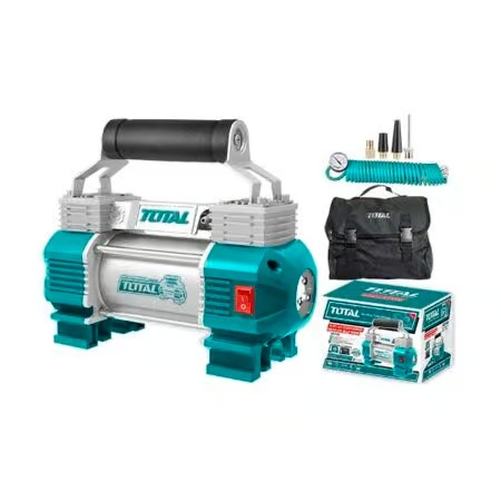 كمبروسور (منفاخ) سيارة 2 بستم 12 فولت توتال