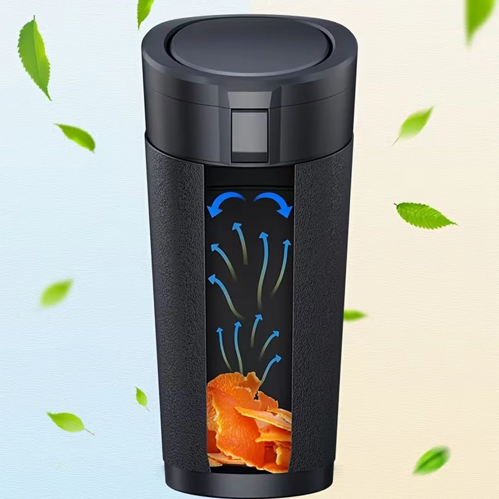 سلة مهملات سيارة محمولة  – تصميم  للأبواب والجيوب الجانبية والكاب هولدر