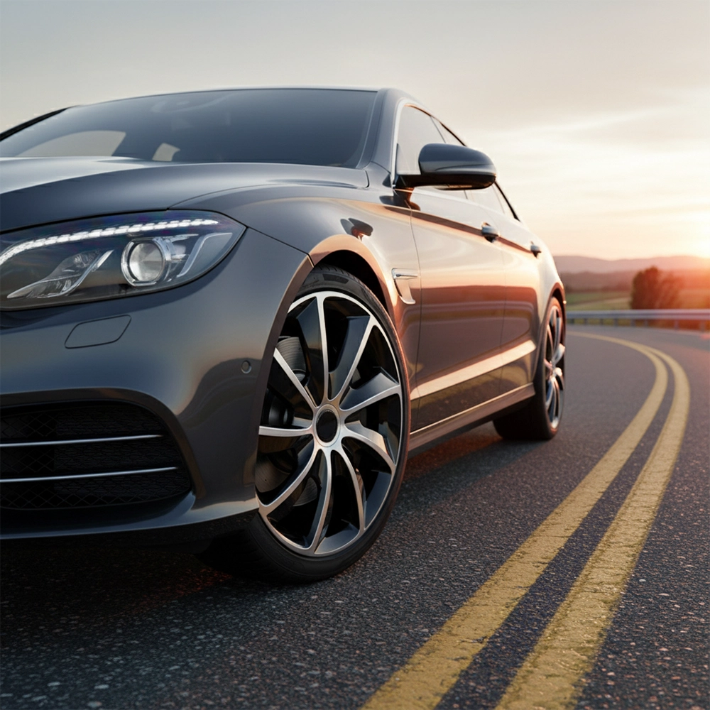 طقم 4  طاسات سبور شكل مروحة مقاس 13