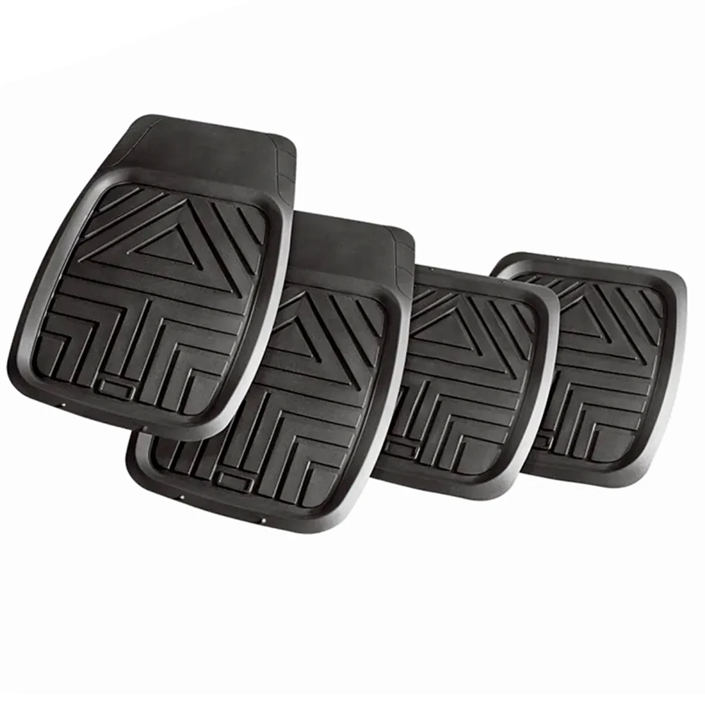 طقم دواسات يونفرسال مناسب لجميع السيارات - ماركة هرم - لون أسود