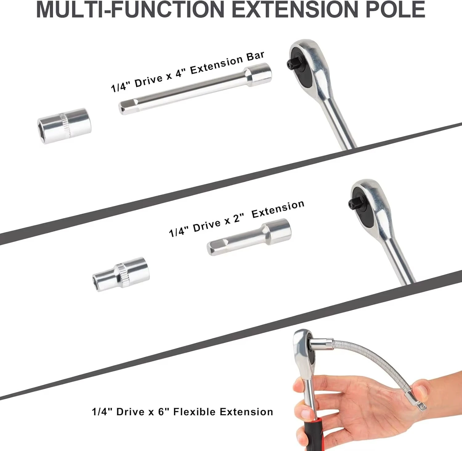 طقم عدة 46 قطعة لجميع احتياجات الصيانة المنزلية والسيارات