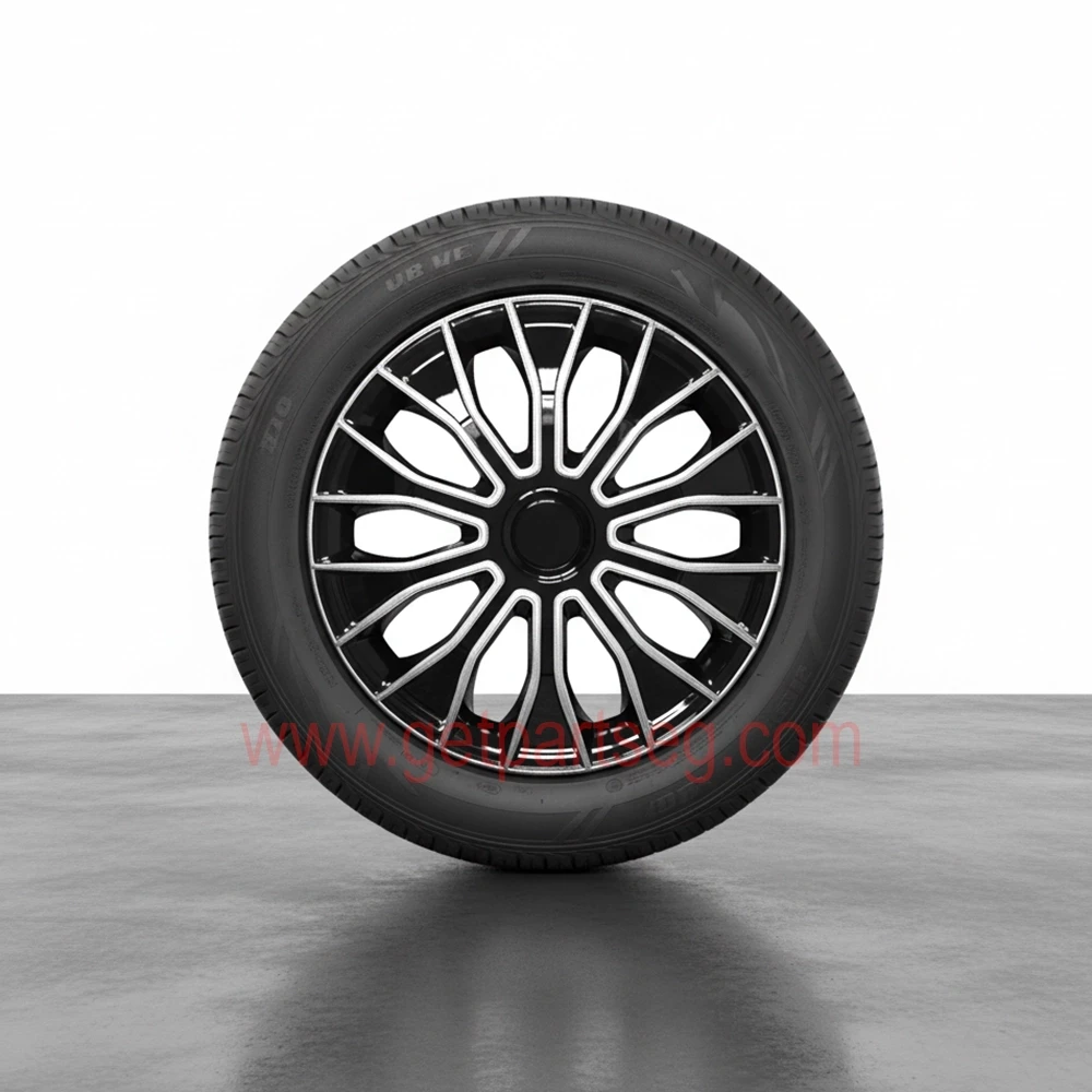 طقم طاسات سبور أسود * فضى