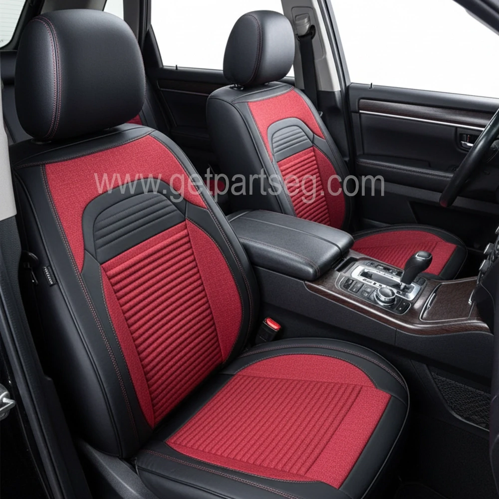 طقم كسوة كراسى لون أسود * نبيتى كتان