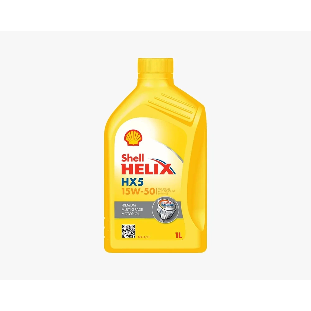زيت شل هيلكس HX5 15W-50 - 1 لتر
