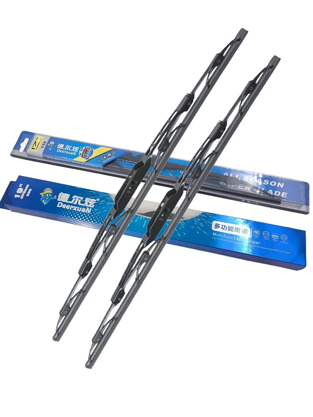 ريشة مساحة امامية سيارة قطعة واحدة - معدن جودة عالية مقاس 22