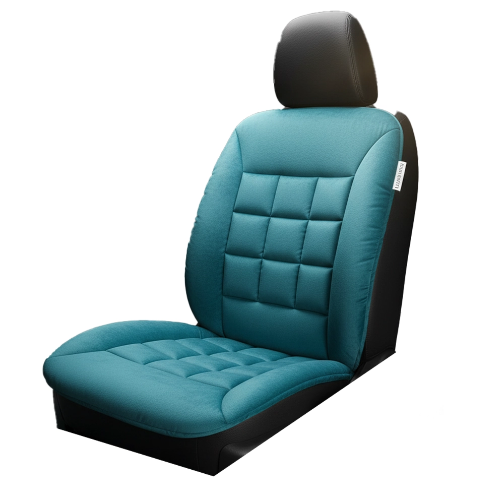 طقم فرش كراسى قطيفة 2 قطعة لون تركواز