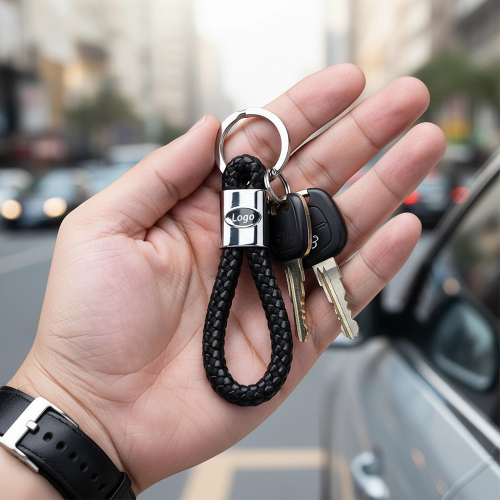 ميدالية حبل مجدول بماركة السيارة