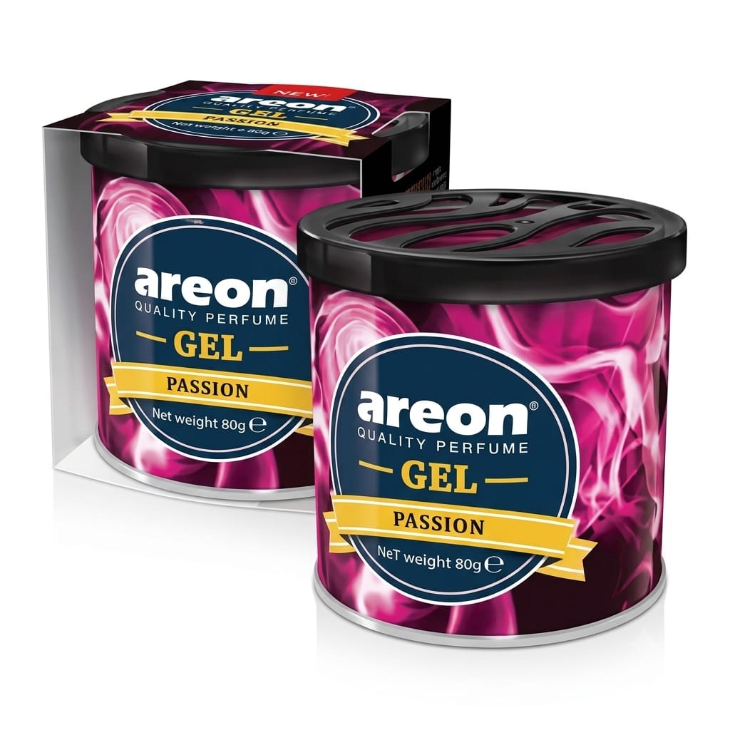 معطر جو جل للسيارة اريون باشن (Areon Gel Passion) – 80 جرام