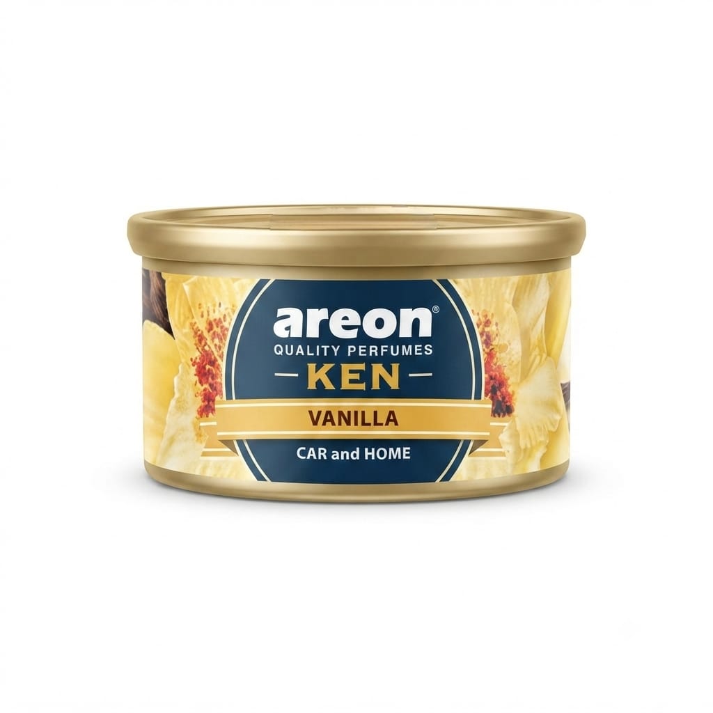 معطر جو وسيارات أريون كين برائحة الفانيليا (Areon Ken Vanilla Car & Home Air Freshener)