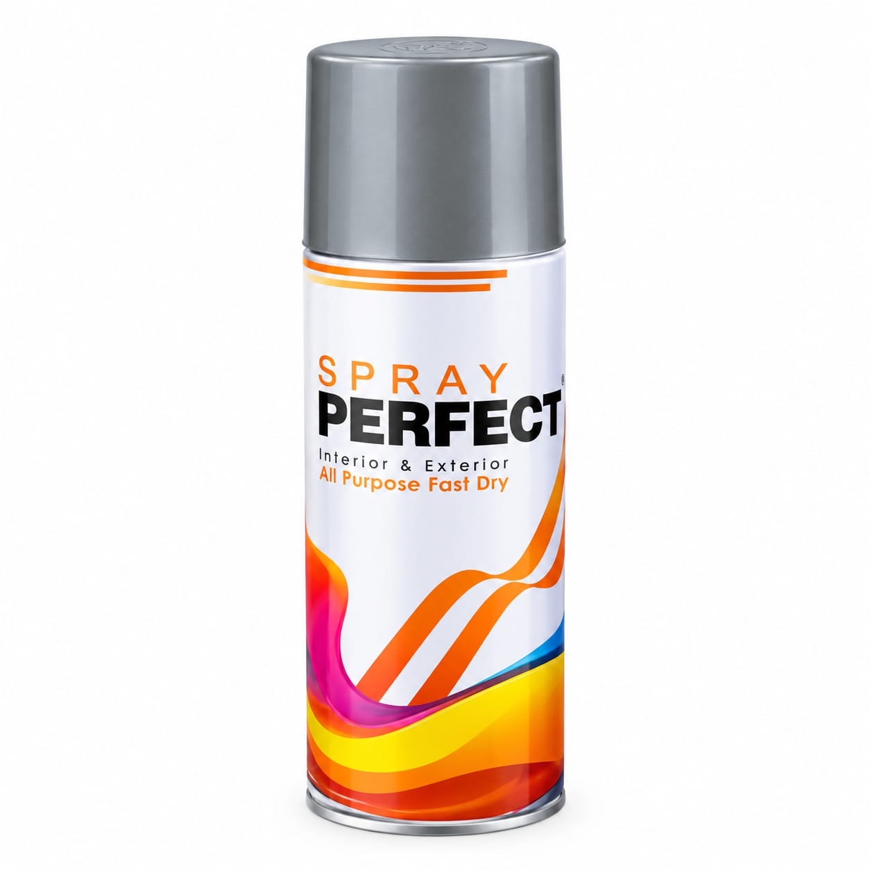 سبراي بيرفكت دهان رش سريع الجفاف-لون جراي (KK – Spray Perfect All Purpose Fast Dry)