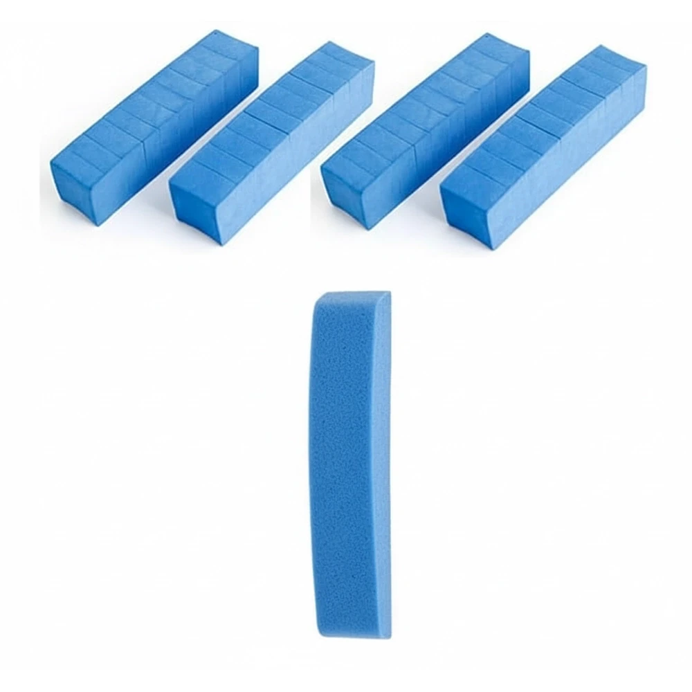 طقم صدادات باب فل أزرق 4 قطع