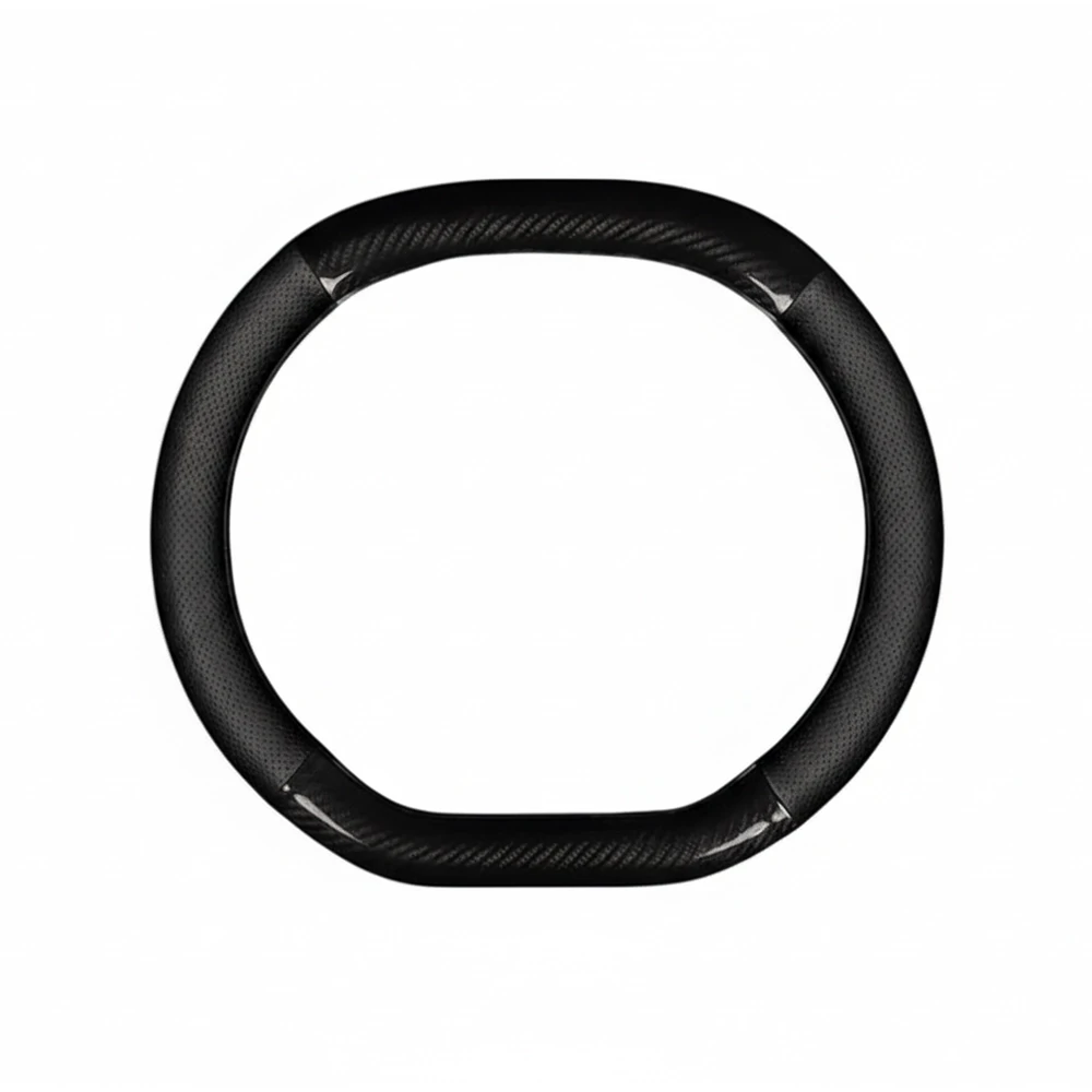 جراب طارة كربون مقشوط من الجانبين مناسب لسيارات بيجو 5008 - 3008 - 508 - 2008