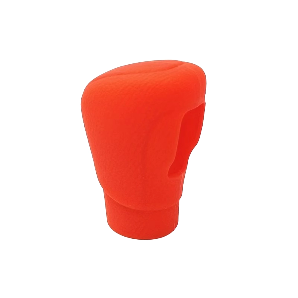 جراب فتيس سليكون بفتحة امامية احمر