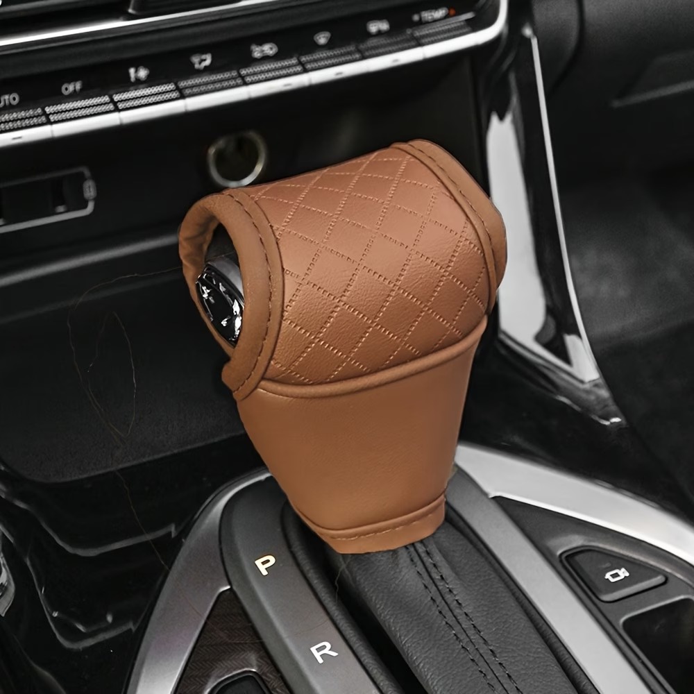 جراب فتيس عريض بفتحة جانبية لون جملى