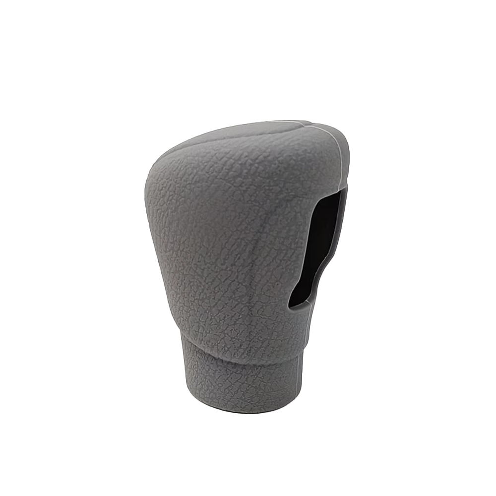 جراب فتيس سليكون بفتحة امامية رصاصى